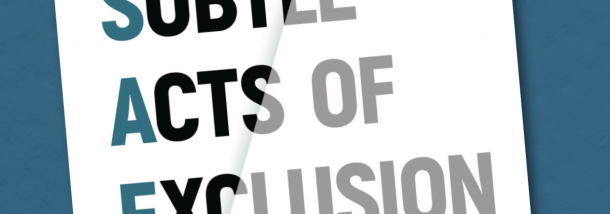 Subtle Acts of Inclusion book cover