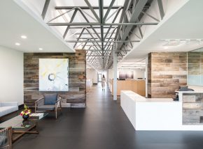 Central View from Entry of Allan Myers Chesapeake office