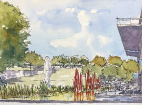 Sunny Day at the VMFA by Charles Piper