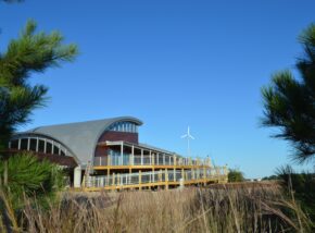 The Brock Environmental Center, designed by SmithGroupJJR