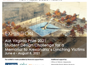 AIA Virginia Prize exhibition graphic