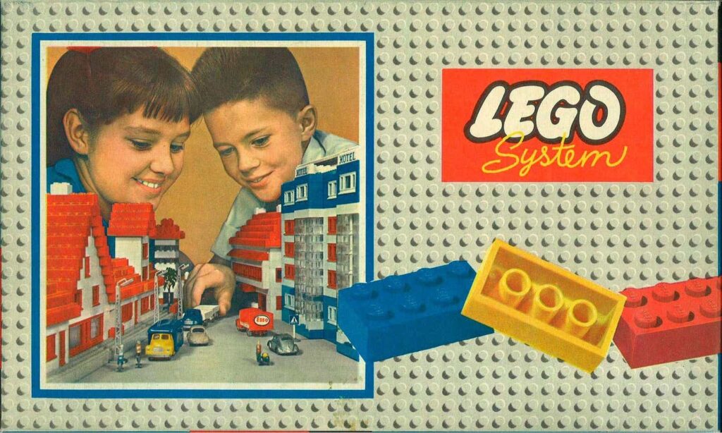 vintage LEGO system ad